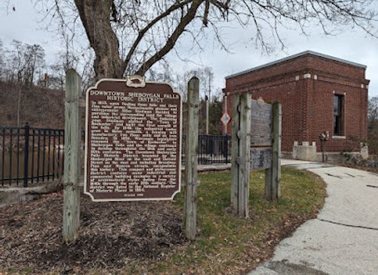 wisconsin/eastern-ridges-and-lowlands/landmark/wisconsin-state-historical-marker-388-downtown-sheboygan-falls-historic-district