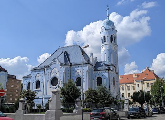 slovakia/zahorie/landmark/the-blue-church-church-of-st-elizabeth
