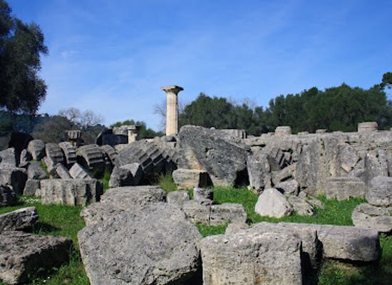 greece/olympia/landmark/temple-of-zeus