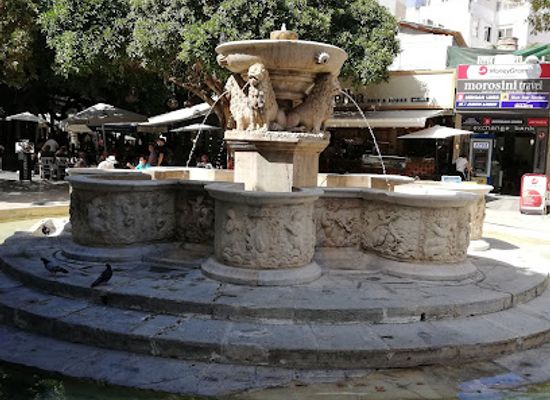 greece/heraklion/lions-square/landmark/morosini-fountain