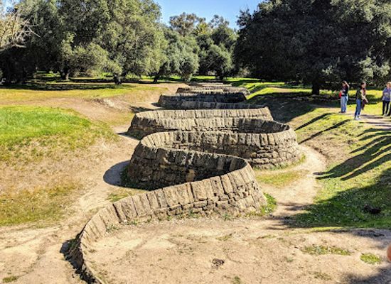 california/palo-alto/landmark/stone-river-by-andy-goldsworthy