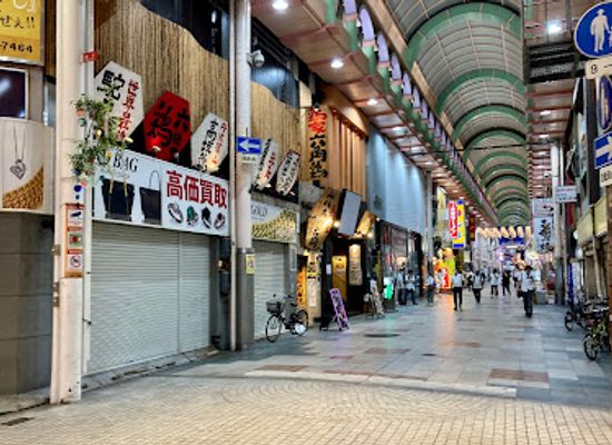 japan/osaka/namba/landmark/ebisu-bashi-suji-shopping-street