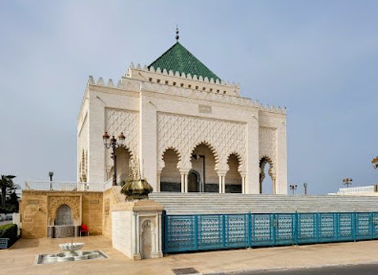 morocco/gharb/landmark/mausoleum-of-mohammed-v