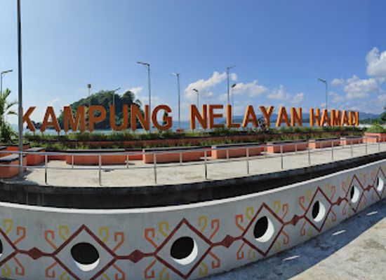 indonesia/papua/landmark/kampung-nelayan-hamadi