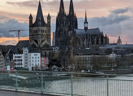 germany/cologne/deutz/landmark/brunnen