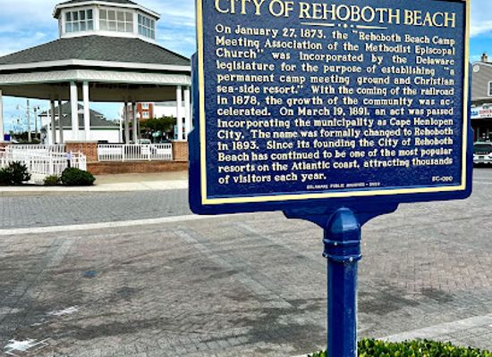 delaware/rehoboth-beach/landmark/rehoboth-beach-historic-marker