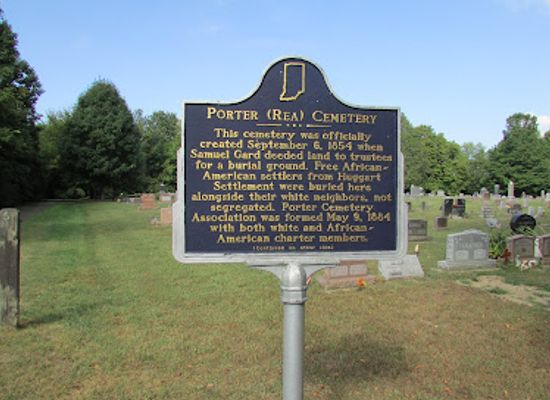 indiana/michiana/landmark/porter-rea-cemetery-historic-marker