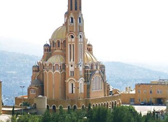 lebanon/kesserwan/landmark/st-paul-greek-melkite-basilica