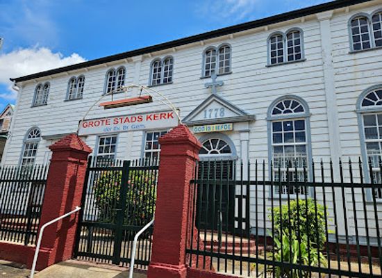 suriname/marienburg/landmark/grote-stadskerk