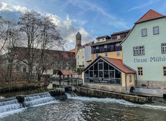 germany/erfurt/landmark/breitstrom-castle-bridge