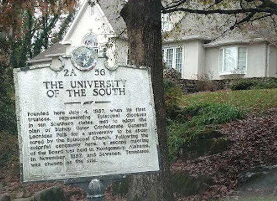 tennessee/lookout-mountain/landmark/the-university-of-the-south-historical-marker