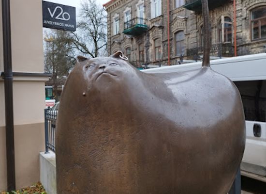 lithuania/vilnius/uzupis/landmark/uzupis-cat