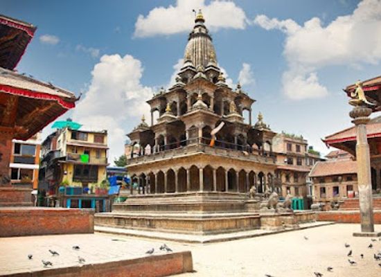 nepal/patan/mangal-bazaar/landmark/krishna-mandir
