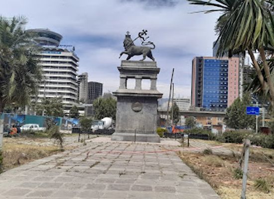 ethiopia/addis-ababa/kirkos/landmark/lion-of-judah-statue