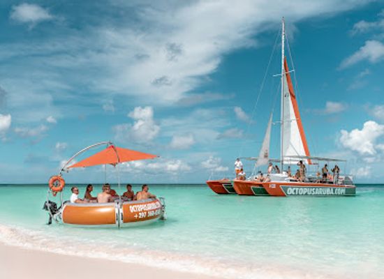 aruba/eagle-beach/landmark/octopus-aruba-sailing-snorkeling-sunset-private-tours