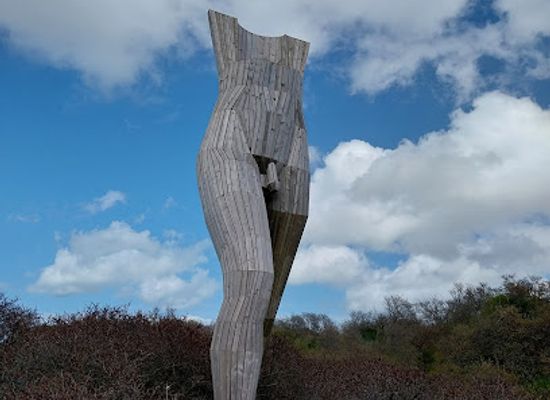 belgium/de-panne/landmark/beaufort-beeldenpark-christophorus-gerhard-lentink