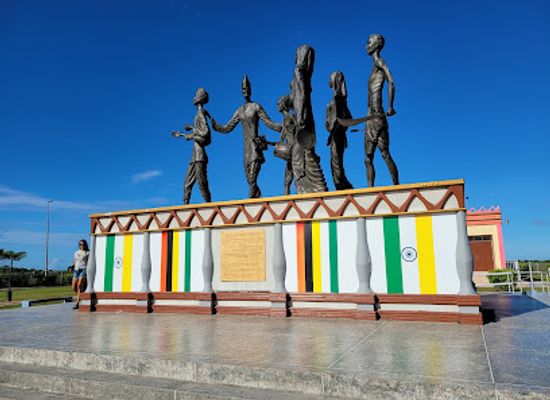 guyana/skeldon/landmark/indian-arrival-monument