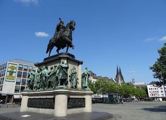 germany/eifel/landmark/equestrian-statue-of-friedrich-wilhelm-iii