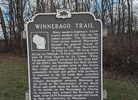 wisconsin/eastern-ridges-and-lowlands/landmark/wisconsin-state-historical-marker-251-winnebago-trail
