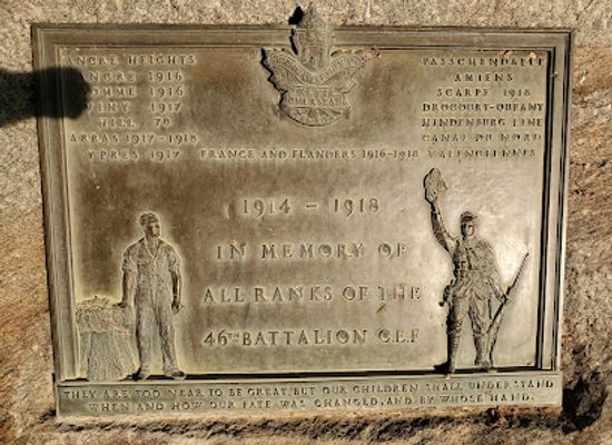 canada/saskatoon/landmark/46-battalion-canadian-expeditionary-force-memorial