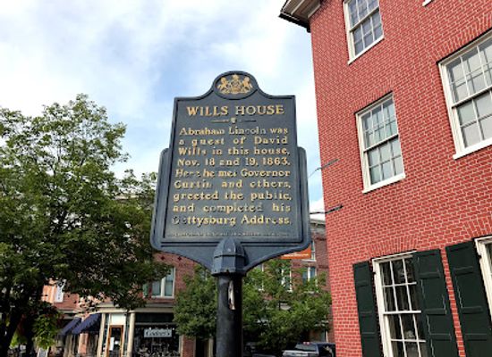 pennsylvania/gettysburg/landmark/david-wills-house