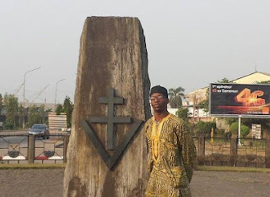 cameroon/edea/landmark/free-france-cross-of-lorraine-monument