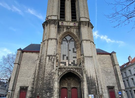 belgium/ghent/kouter/landmark/saint-michael-s-church