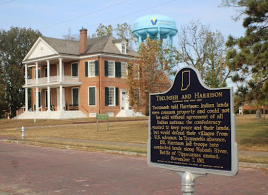 indiana/southwest-indiana/landmark/harrison-mansion-grouseland