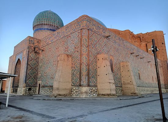 kazakhstan/turkestan/landmark/mausoleum-of-khoja-ahmed-yasawi