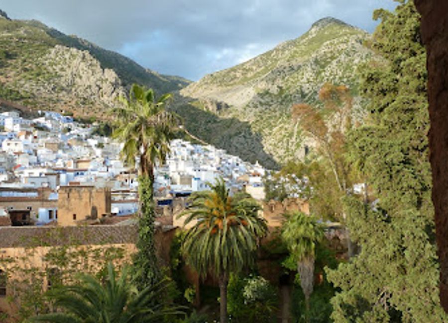 Explore the historical Kasbah in Chefchaouen, a vibrant landmark rich in culture and stunning views of Morocco's scenic beauty.
