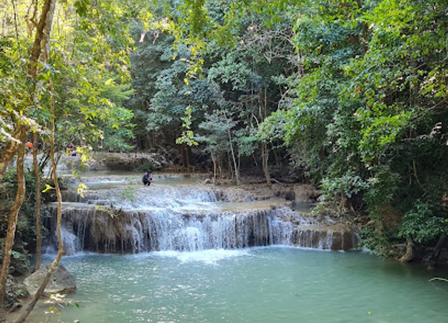 Discover the breathtaking beauty of Erawan National Park, Thailand, with its stunning waterfalls, lush jungles, and rich wildlife, a must-visit for nature lovers.