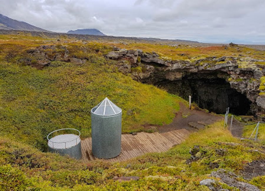Discover the enchanting Vatnshellir Cave in Snæfellsjökull National Park, a must-visit Icelandic attraction for adventure seekers and nature lovers alike.