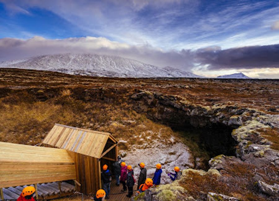 Explore the underground wonders of Vatnshellir Cave, a stunning lava tube in Snæfellsjökull National Park, Iceland's geological masterpiece.