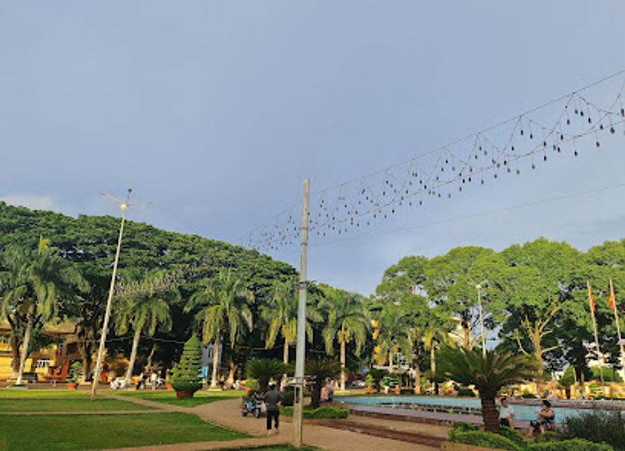 Explore Buon Ma Thuot Square, a vibrant park in Dak Lak, Vietnam, where culture, nature, and community blend seamlessly for an unforgettable experience.