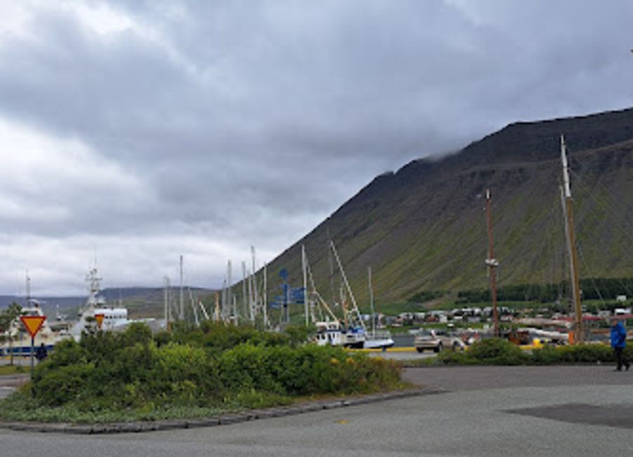 Experience the enchanting beauty of Hafnir Ísafjarðarbæjar, a port town in Ísafjörður offering stunning fjord views and rich cultural adventures.