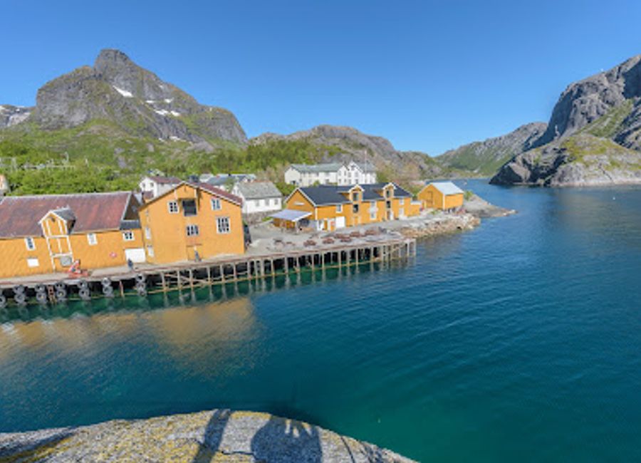 Explore the historical charm of Nusfjord, a picturesque fishing village on the Lofoten Islands, showcasing Norway's rich maritime heritage.