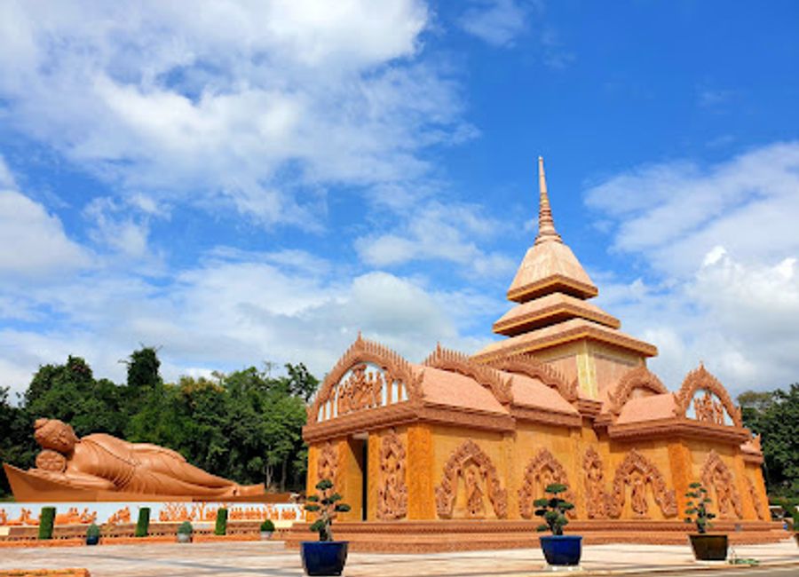 Discover tranquility at Wat Tham Phu Wa, a stunning Buddhist temple in Kanchanaburi with captivating caves and serene landscapes.