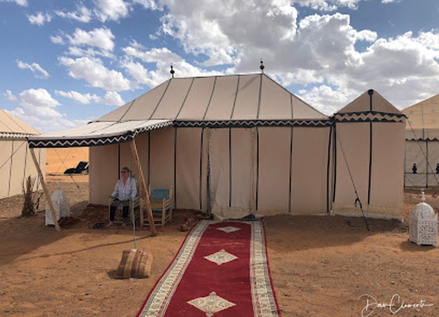 Discover the magic of the Sahara at Desert Luxury Camp in Merzouga - a perfect blend of adventure, comfort, and Moroccan hospitality.