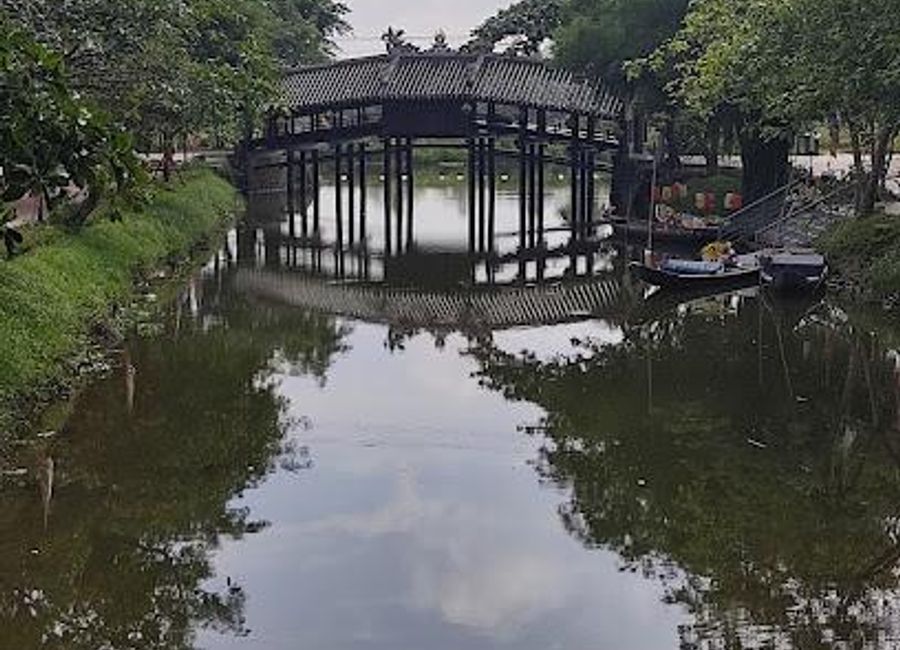 Explore Thanh Toàn Bridge, a stunning cultural landmark in Thua Thien Hue, Vietnam, where history and nature intertwine in perfect harmony.