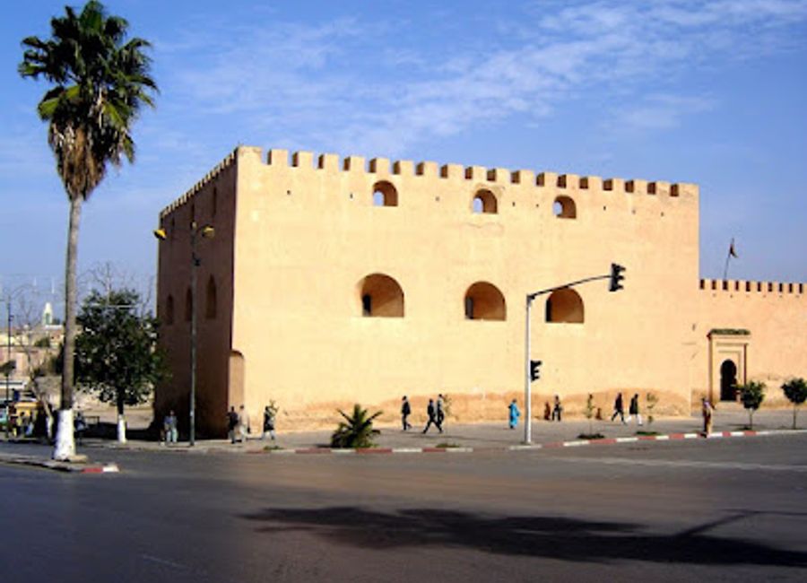 Explore the historic Borj Belkari in Meknes, a stunning fortress showcasing Morocco's rich architectural heritage and breathtaking views.