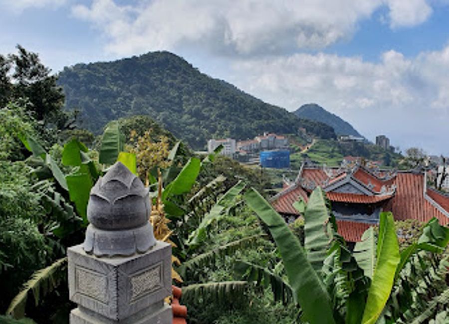 Experience the serenity and cultural richness of Lady Chua Thuong Ngan Temple, a tranquil haven in the heart of Vietnam's Tam Dao District.