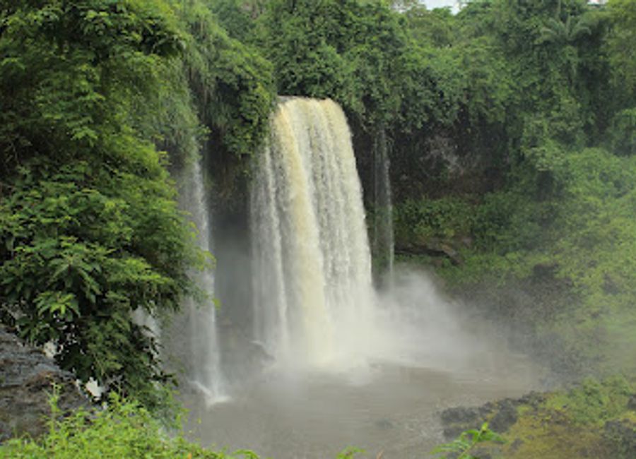 Explore the breathtaking Agbokim Waterfalls, a serene oasis in Cross River, Nigeria, perfect for nature lovers and adventure seekers alike.
