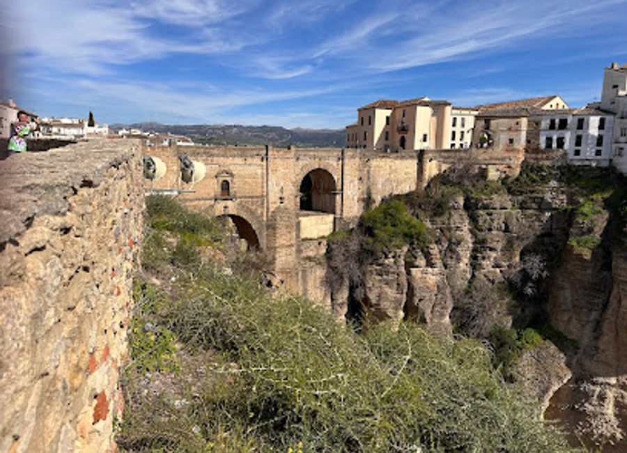 Discover the iconic Puente Nuevo Viewpoint in Ronda, Spain, offering stunning views of the gorge and the majestic bridge.