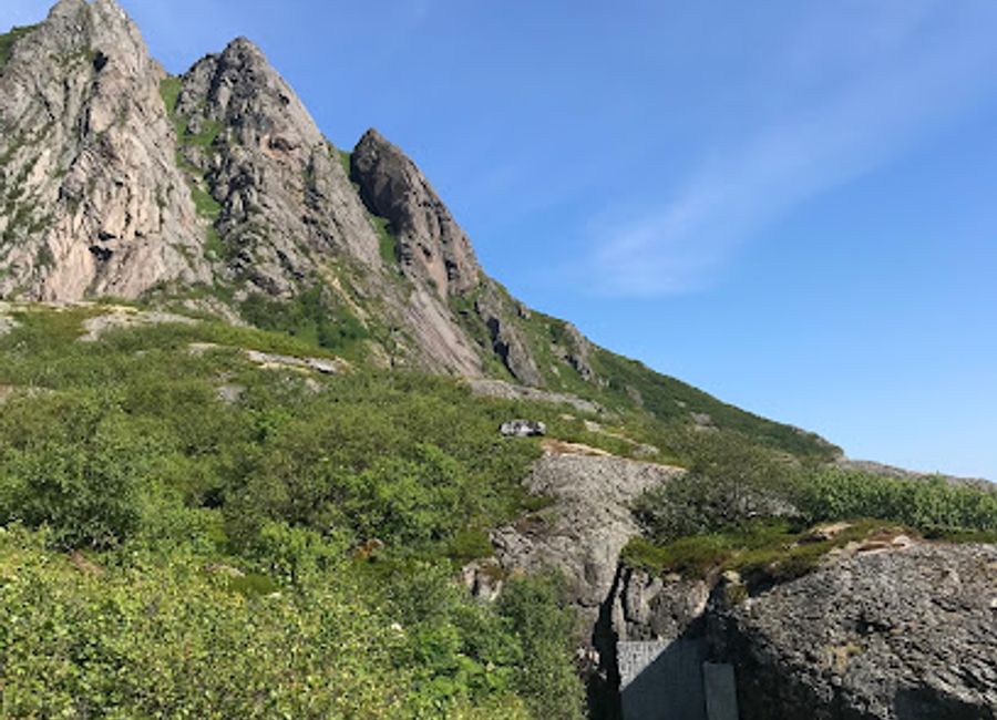 Experience the stunning fusion of art and nature at Skulpturlandskap - Lauerbærblad in Norway, where contemporary sculptures meet breathtaking landscapes.
