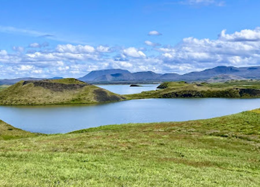 Experience the breathtaking landscapes and diverse wildlife of Lake Myvatn, a stunning natural wonder in Iceland perfect for outdoor adventures and relaxation.