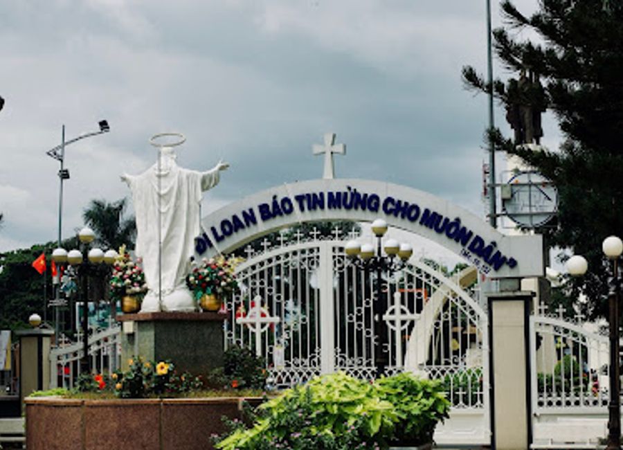 Discover the architectural beauty and spiritual serenity of the Roman Catholic Diocese of Ban Mê Thuột in the heart of Vietnam's Dak Lak province.