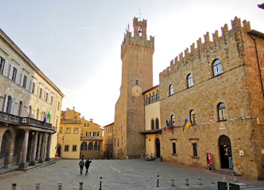 Discover the vibrant charm of Piazza della Libertà, Arezzo's cultural heart, where history, art, and local flavors come together in a stunning Italian setting.