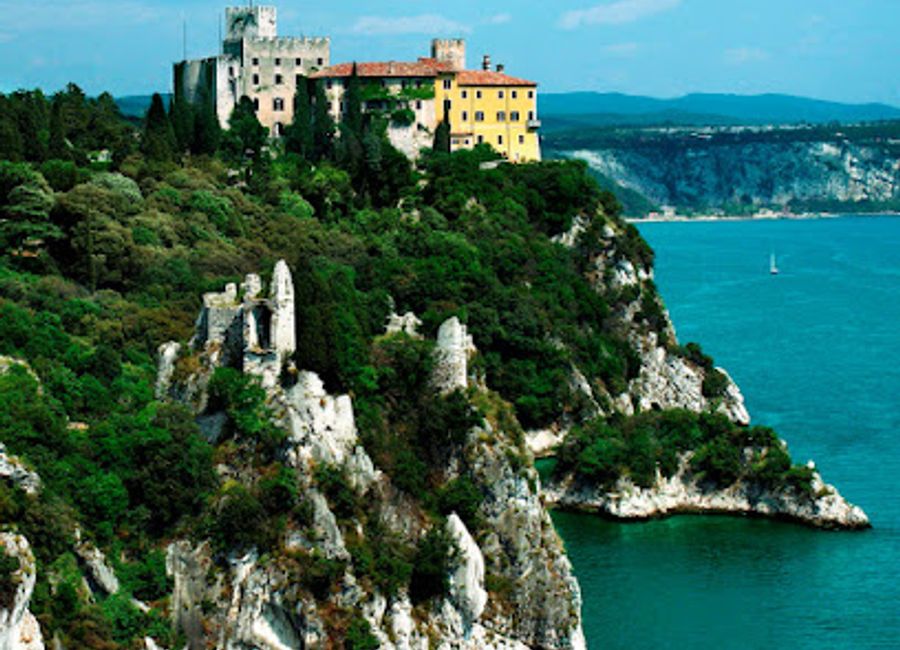 Explore the historical beauty and stunning views of Duino Castle, a must-visit destination along the Adriatic Sea in Italy.