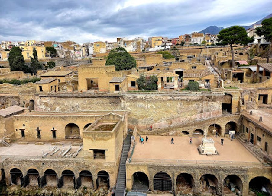 Explore the Archaeological Park of Herculaneum, where ancient Roman life comes alive amidst stunning ruins and rich history near Naples, Italy.