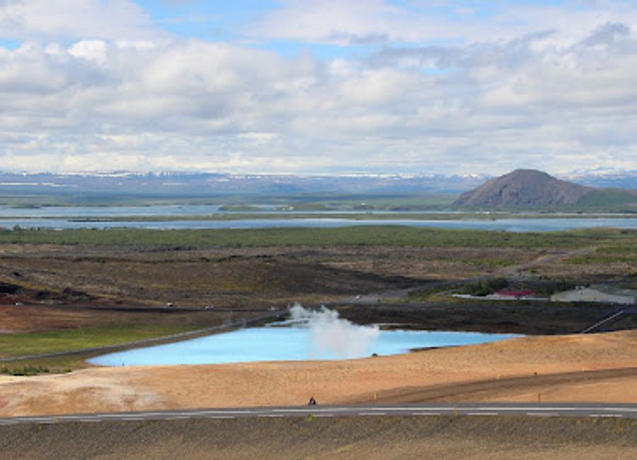 Discover the breathtaking views and unique geological wonders of Myvatn Lookout, your gateway to Iceland's natural beauty and adventure.